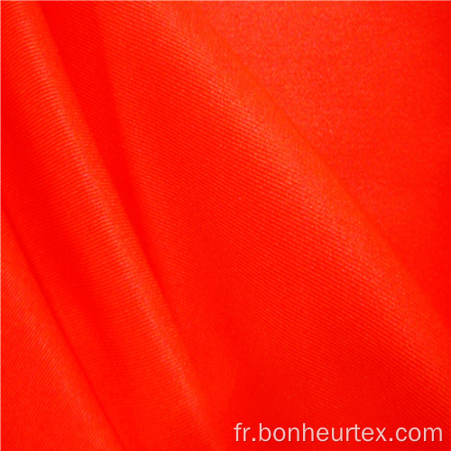 80% polyester 20% coton Tissu haute visibilité EN20471